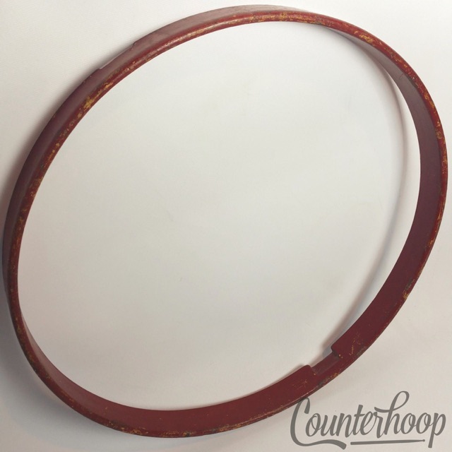 Leedy 15" 1-Ply Solid Maple Wood Hoop/Rim Snare Drum Resonant Vintage 20s USA* — main photograph