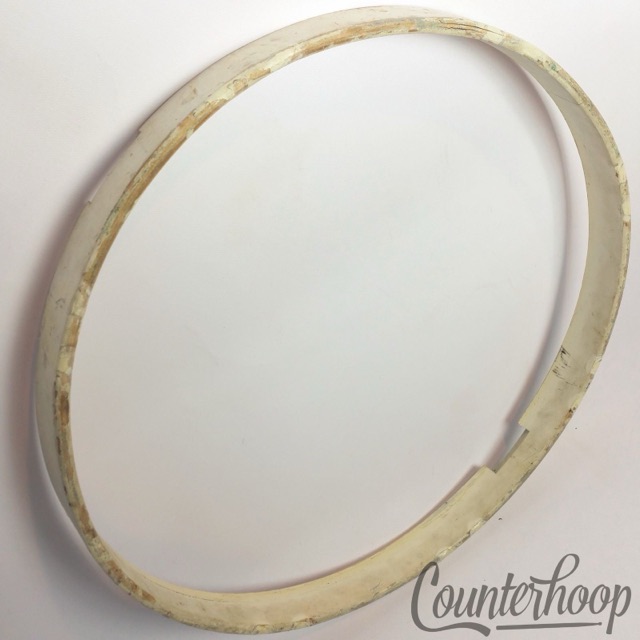 Rogers 15" 6Ply Jasper Maple Wood Hoop/Rim Snare Drum Resonant 50s Cleveland USA — main photograph