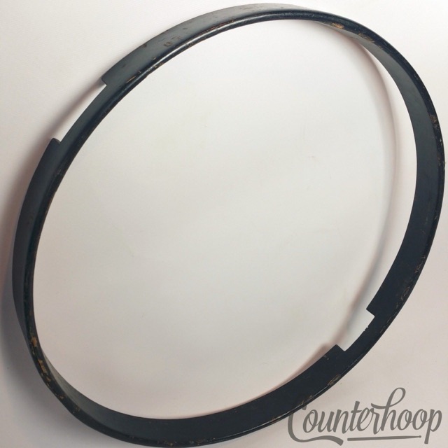 Duplex 15 3/8"3Ply Maple Wood Hoop/Rim Snare Drum Resonant 10s Over-Sized USA* — main photograph