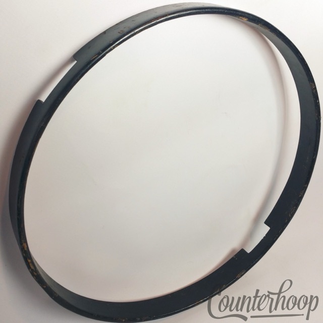 Duplex 15 3/8"3Ply Maple Wood Hoop/Rim Snare Drum Resonant 10s Over-Sized USA* — main photograph