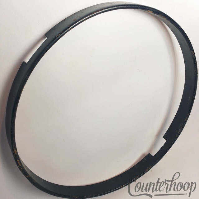 Duplex 15 3/8"3Ply Maple Wood Hoop/Rim Snare Drum Resonant 10s Over-Sized USA* — main photograph