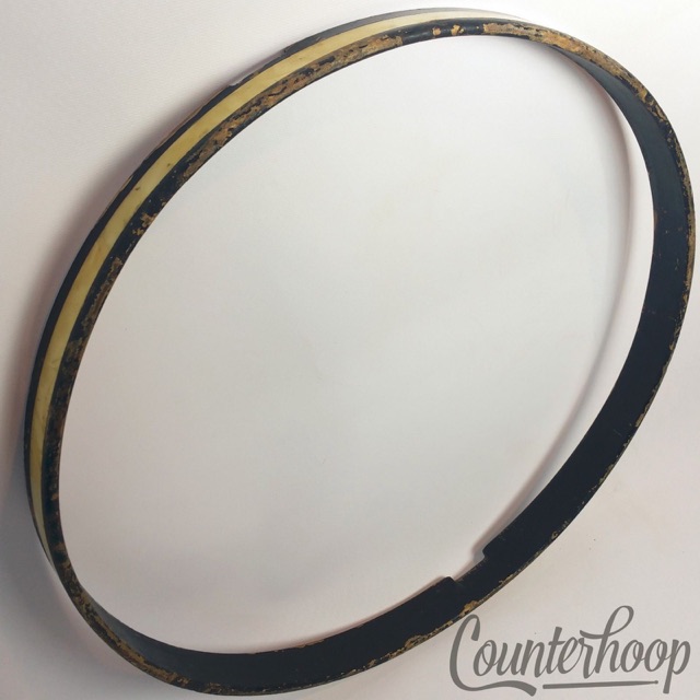 Leedy 16"1Ply WMP Maple Wood Hoop/Rim Snare Resonant/Floor Tom Drum 20s Rare USA — main photograph