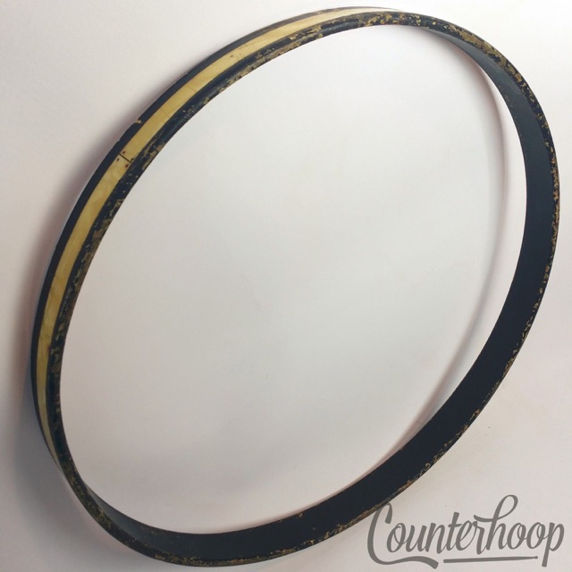 Leedy 16" 1Ply WMP Maple Wood Hoop/Rim Floor Tom Drum/Snare Batter 20s Rare USA — main photograph