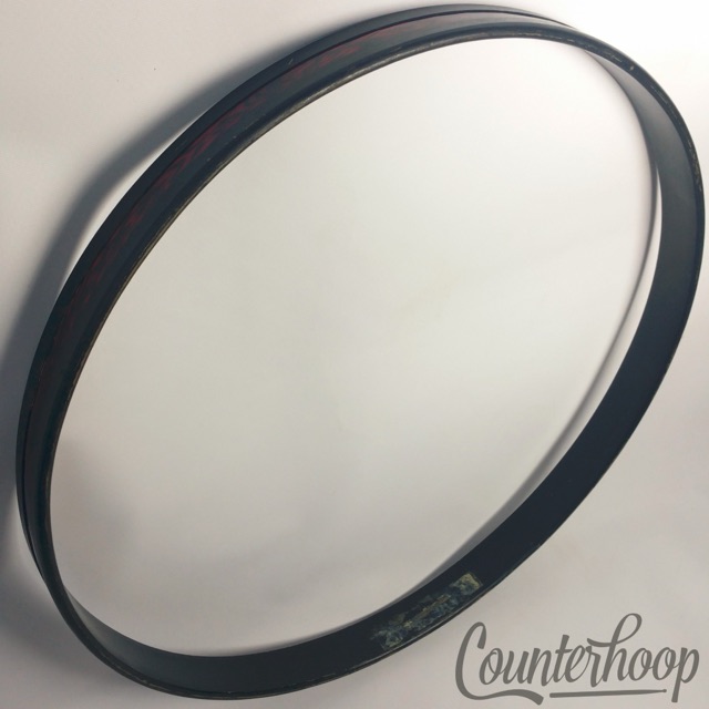 Rogers 20" Red Onyx 6Ply Jasper Maple Wood Hoop/Rim Bass Drum 60s Cleveland USA — main photograph