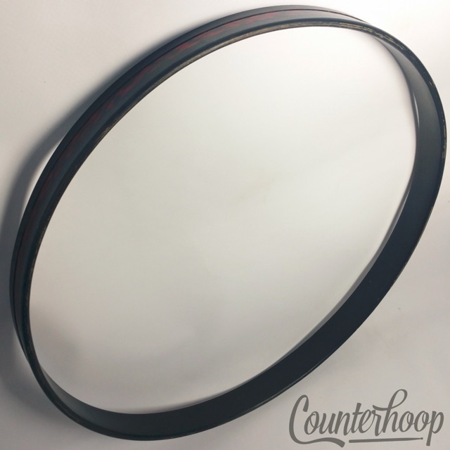 Rogers 20" Red Onyx 6Ply Jasper Maple Wood Hoop/Rim Bass Drum Res 60s Cleveland — main photograph