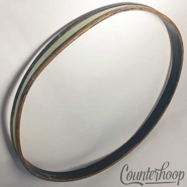 Kent 20" WMP 3-Ply Maple Wood Hoop/Rim Bass Drum USA Vintage 50s Parts Hardware — main photograph
