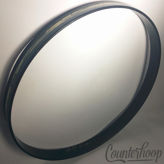 Slingerland 20" SBP Sky Blue 4-Ply Maple Wood Hoop/Rim Bass Drum USA Vintage 70s — main photograph