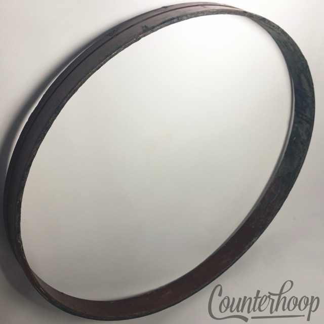 Vintage Project Hoop/Rim 20" x 1 11/16" x 5/16" Bass Drum w/ Inlay Channel 60s* — main photograph