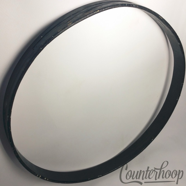 Ludwig Silver Sparkle 20"Bass Drum 1Ply Maple Hoop/Rim 60s Keystone Chicago USA — main photograph
