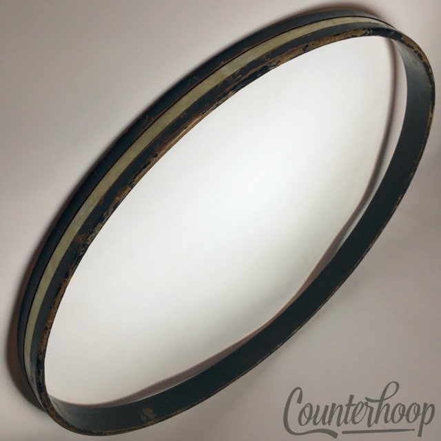 Slingerland 22" WMP 1Ply Solid Maple Bass Drum Hoop/Rim Vintage 50s Radio King — main photograph