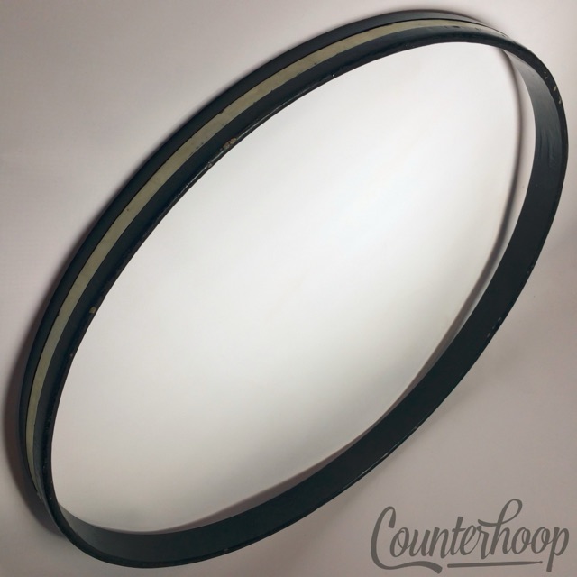 Slingerland 22" WMP 1-Ply Solid Maple Bass Drum Hoop/Rim Vintage 60s Sound King — main photograph