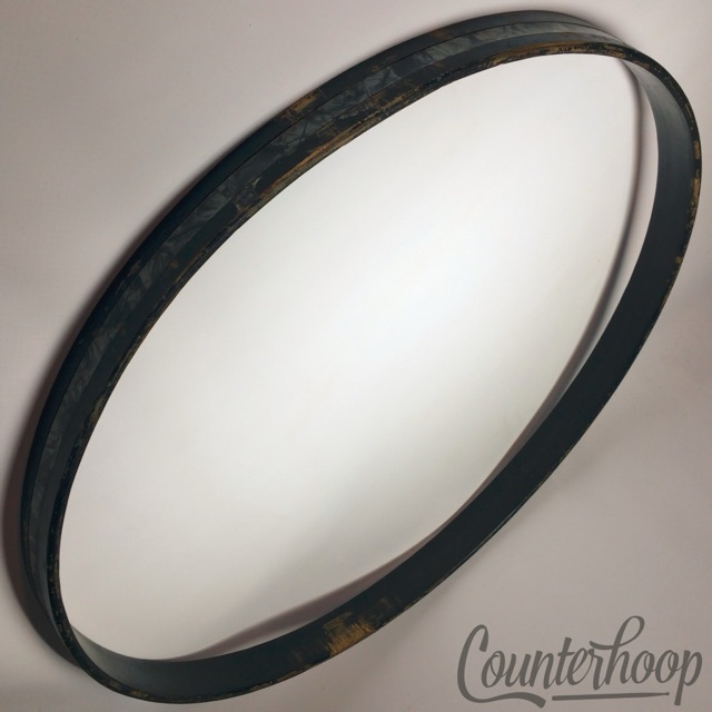 Rogers 22"BDP 6Ply Jasper Maple Bass Drum Hoop/Rim Vintage 60s Cleveland Holiday — main photograph