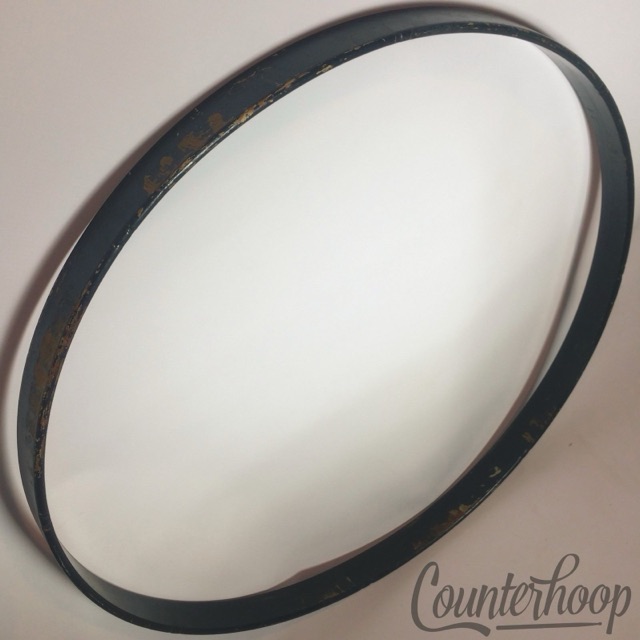 Ludwig 26" Bass Drum Hoop/Rim Vintage 10s 1-Ply Solid Maple No Inlay Channel* — main photograph