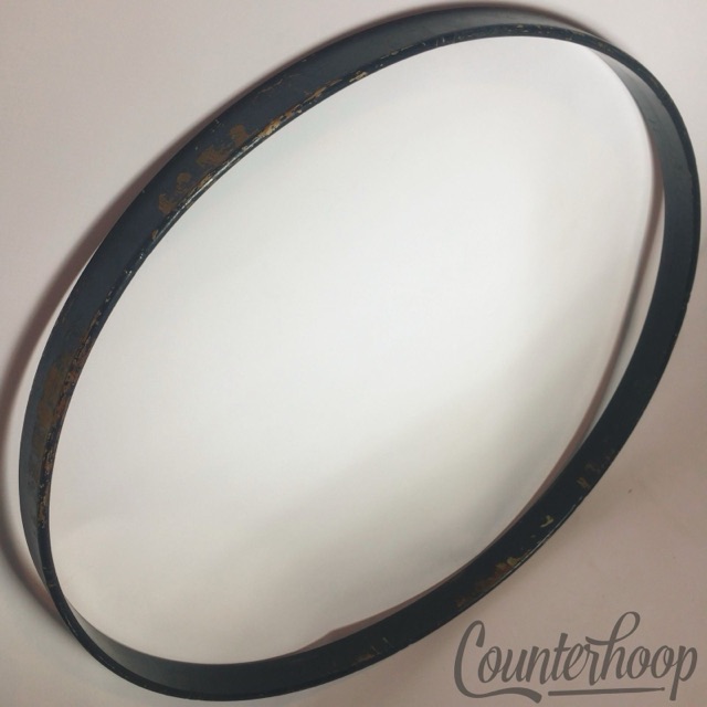 Ludwig 26" Bass Drum Hoop/Rim Vintage 10s 1-Ply Solid Maple No Inlay Channel* — main photograph