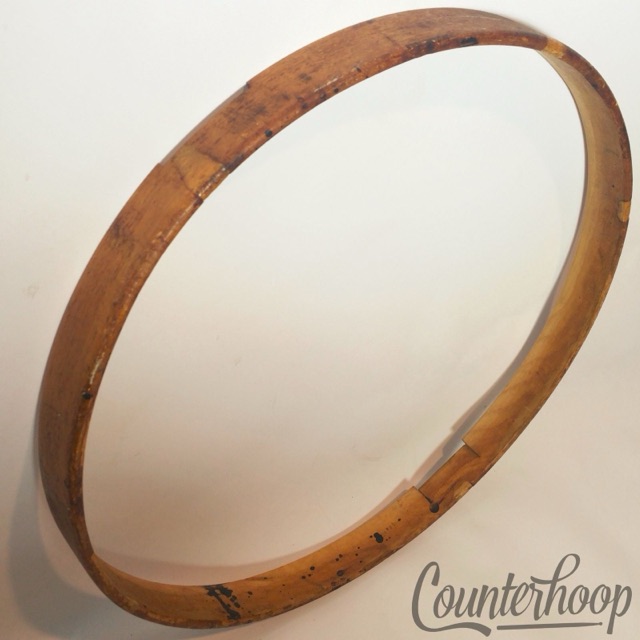 Ludwig 14"Vintage20s 1Ply Solid Natural Maple Wood Hoop/Rim Snare Drum Resonant — main photograph