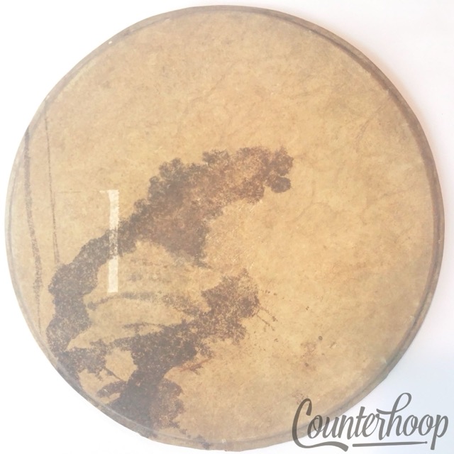 Ludwig 10" Calf Skin Tom/Snare Drum Head Vintage 20s Calfskin Thick Batter Side — main photograph
