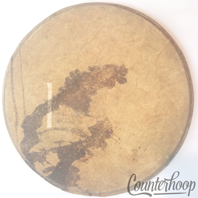 Ludwig 10" Calf Skin Tom/Snare Drum Head Vintage 20s Calfskin Thick Batter Side — main photograph
