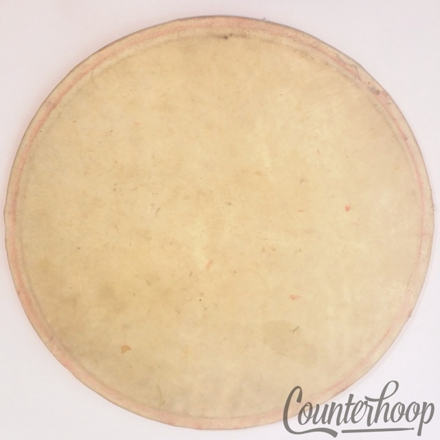 Slingerland 12" Calf Skin Ride Tom Drum Head Calfskin Thick Batter Vintage 30s* — main photograph