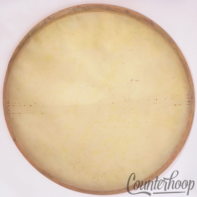 Slingerland 12"Calf Skin Snare Drum Head Calfskin Thin Resonant Vintage 30s USA — main photograph