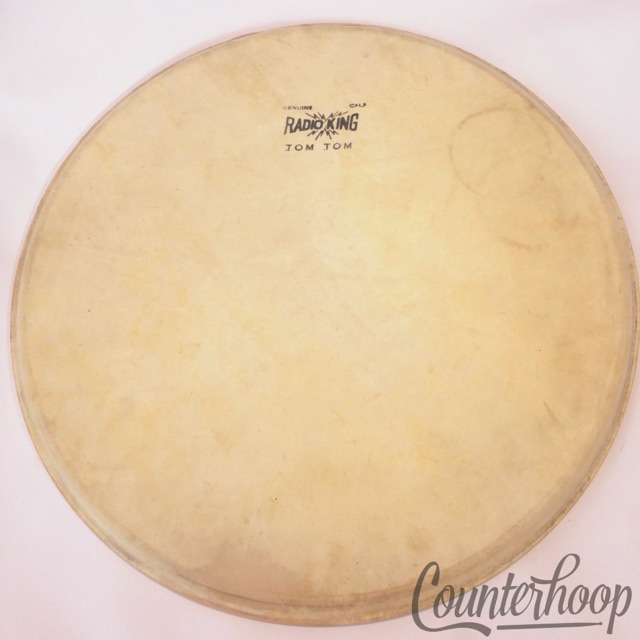 Slingerland Radio King 13" Calf Skin Tom/Snare Drum Head Calfskin Batter 40s* — main photograph