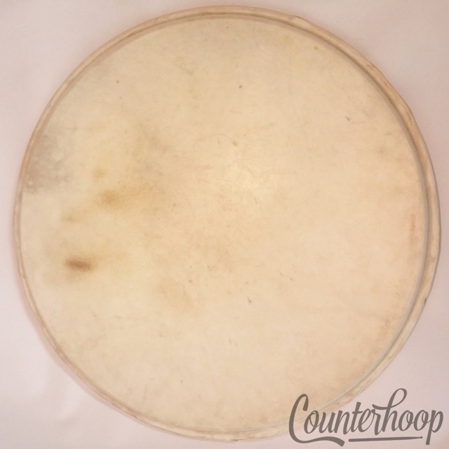 Ludwig 13" Calf Skin Tom/Snare Drum Head Calfskin Batter Vintage 30s USA* — main photograph