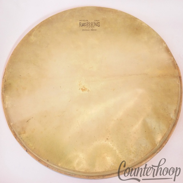 Slingerland Radio King 14"Calf Skin Snare Drum Head Calfskin Parade Resonant 40s — main photograph