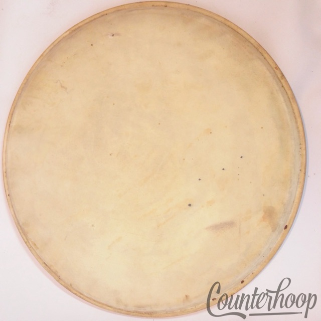 Slingerland 14" Calf Skin Drum Tom/Snare Calfskin Batter Head USA Vintage 40s* — main photograph