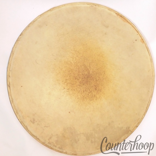 Ludwig 14" Calf Skin Snare/Tom Drum Batter Head Calfskin Vintage 10s American* — main photograph