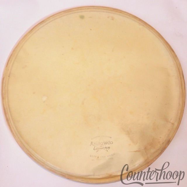 Amrawco 14" Economy Calf Skin Snare/Floor Tom Drum Batter Head Calfskin Ludwig* — main photograph