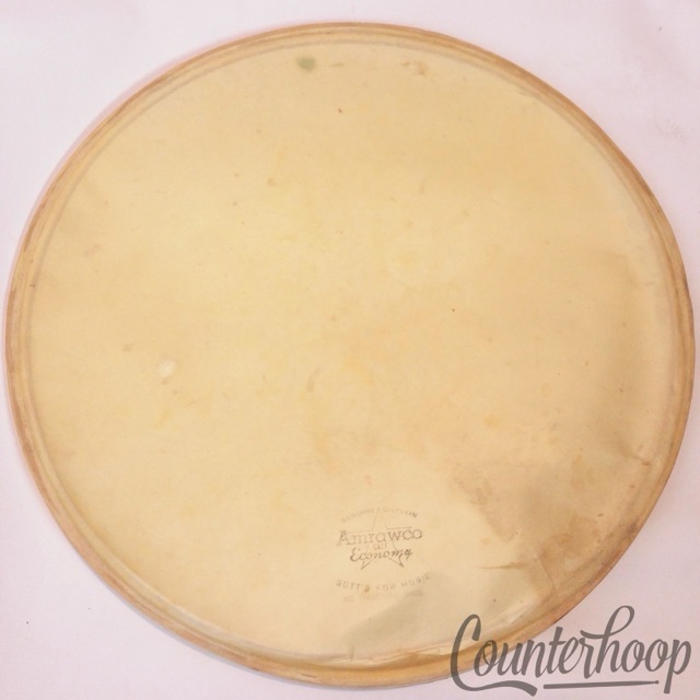 Amrawco 14" Economy Calf Skin Snare/Floor Tom Drum Batter Head Calfskin Ludwig* — main photograph