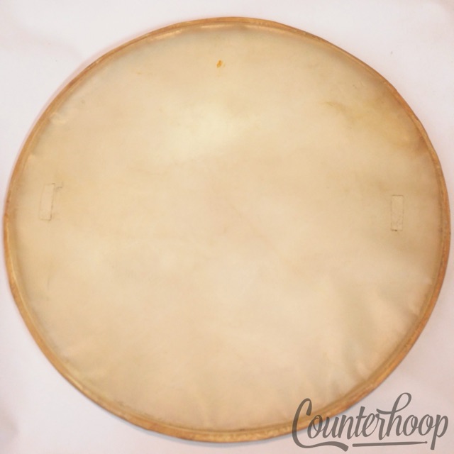 Amrawco 15"Calf Skin Professional Snare Drum Resonant Head Transparent Calfskin — main photograph
