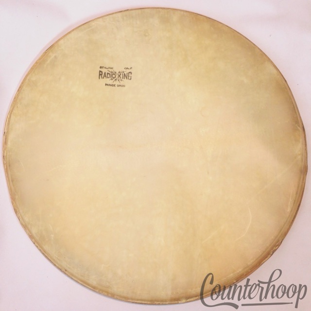 Slingerland Radio King 15"Calf Skin Parade Snare Drum Resonant Head Calfskin 40s — main photograph