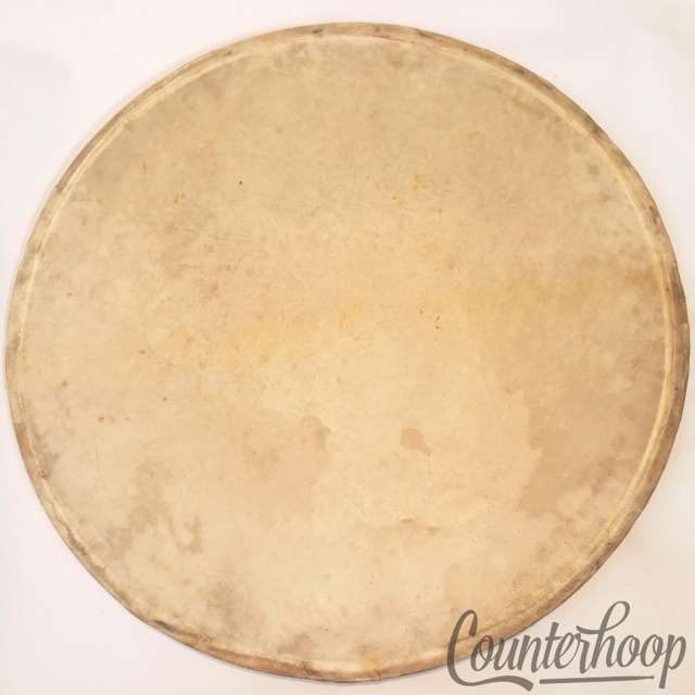 Leedy 15"Calf Skin Marching Snare/Tom Drum Calfskin Batter Head USA Vintage 30s — main photograph