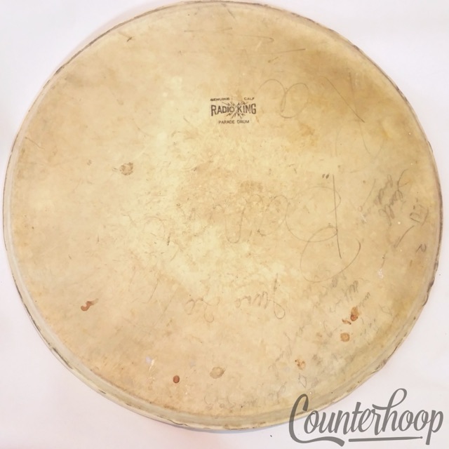 Slingerland Radio King 16" Calf Skin Floor Tom/Parade Snare Drum Calfskin Head* — main photograph