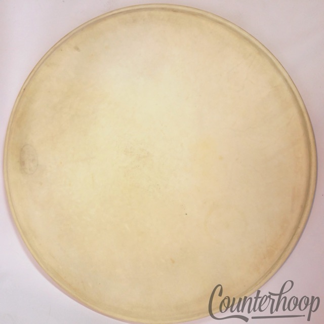 Slingerland Supertone 16" Calf Skin Floor Tom Drum Calfskin Head USA Vintage 40s — main photograph