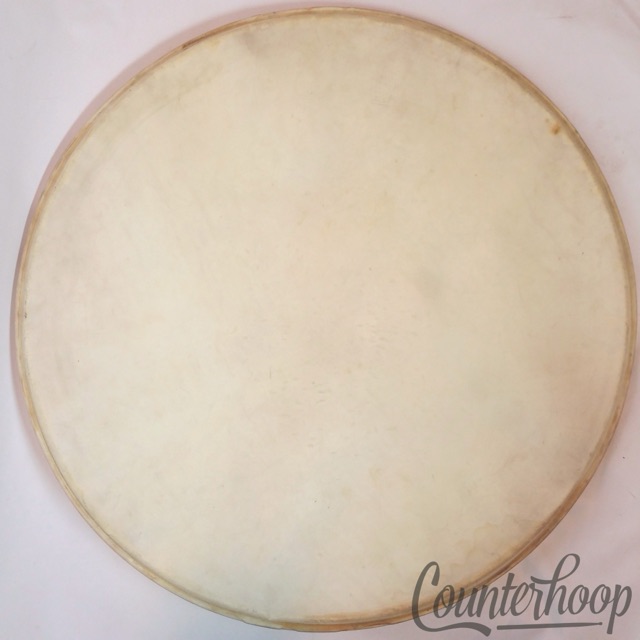 Ludwig 24" WFL Calf Skin Bass Drum Calfskin Resonant Head Vintage 50s Keystone — main photograph