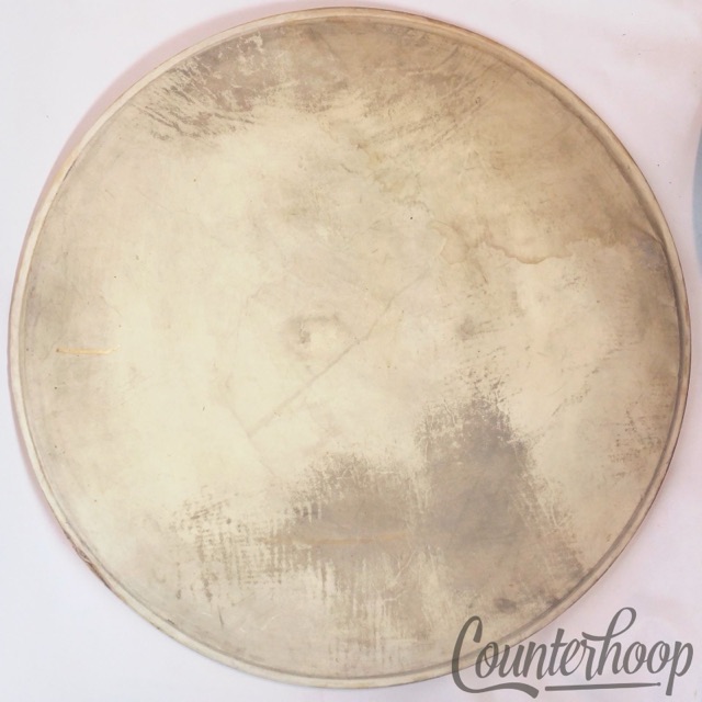 Gretsch 27" Calf Skin Bass Drum Head Vintage 10s Calfskin Batter Early American — main photograph