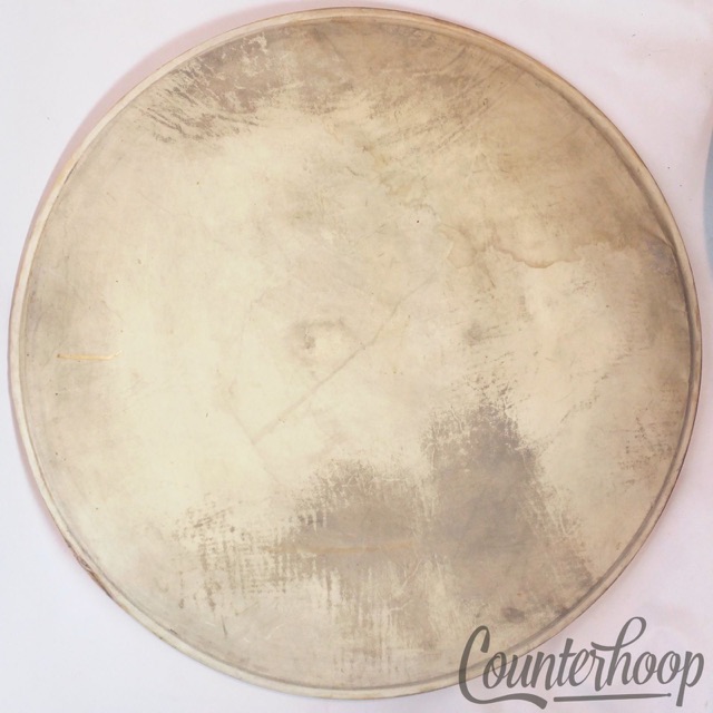 Gretsch 27" Calf Skin Bass Drum Head Vintage 10s Calfskin Batter Early American — main photograph