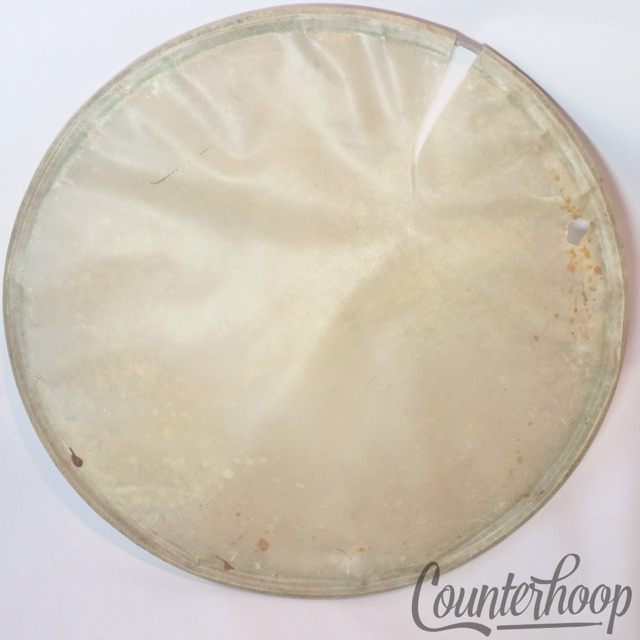 Leedy 25" Calf Skin Timpani Drum Head Calfskin Steel Flesh Hoop 30s Orchestral* — main photograph