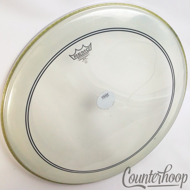 Remo 24" Powerstroke 3 Bass Drum Head Weatherking Clear Batter Falam Slam USA* — main photograph