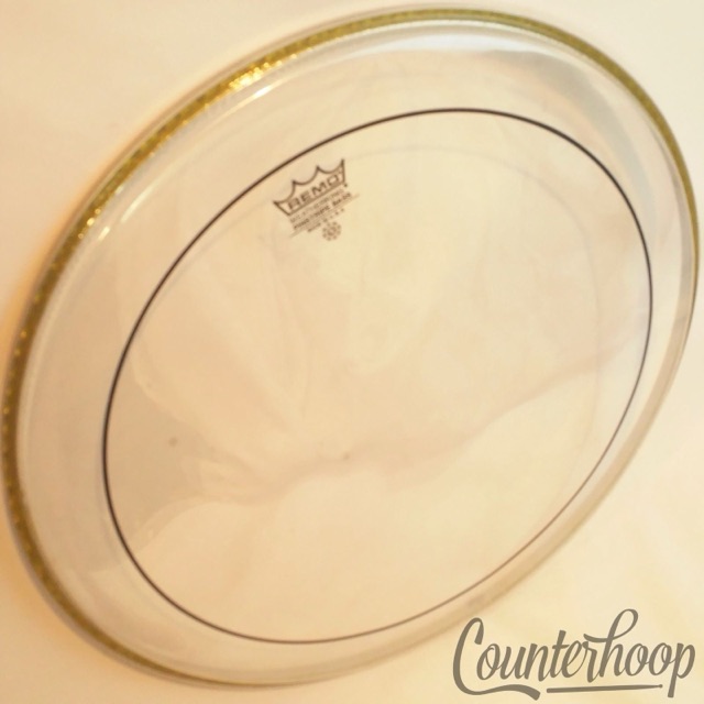 Remo 20" Pinstripe Bass Drum Head Weatherking Made In USA Batter Excellent* — main photograph