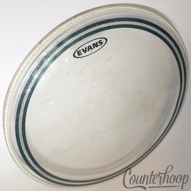 Evans 18" EC2 Clear Hex Ring Floor Tom/Bass Drum Head Made In USA* — main photograph