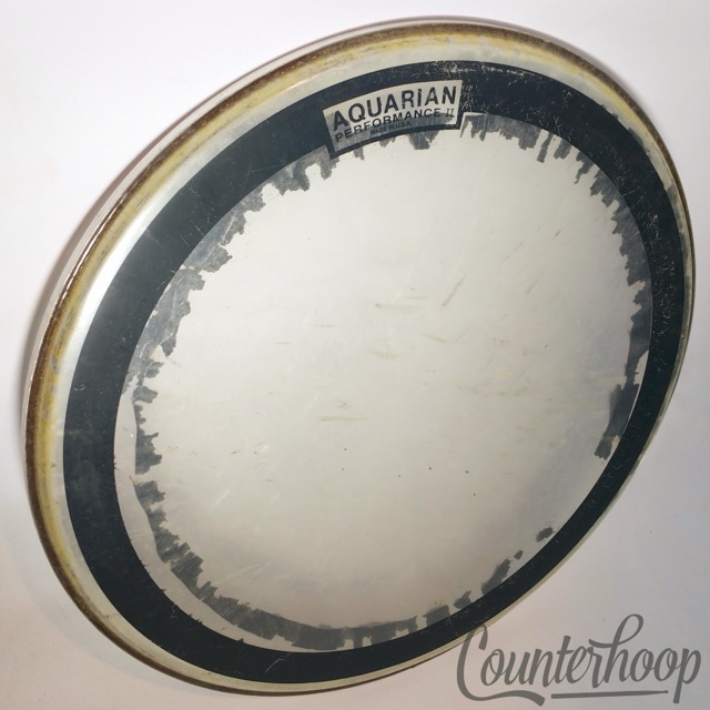 Aquarian 18" Performance II Clear Floor Tom/Bass Drum Head Made In USA* — main photograph