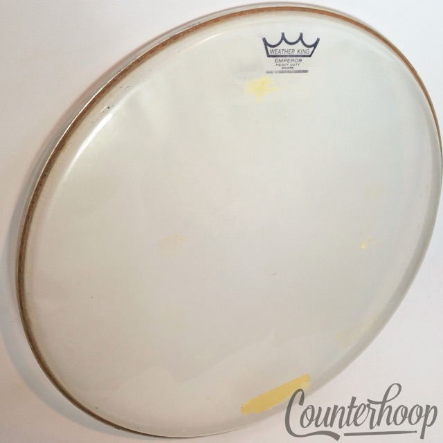 Remo 16" Snare Drum Head Emperor Heavy Duty Weather King Marching Clear Resonant — main photograph