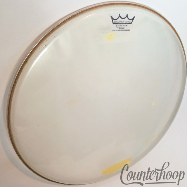 Remo 16" Snare Drum Head Emperor Heavy Duty Weather King Marching Clear Resonant — main photograph