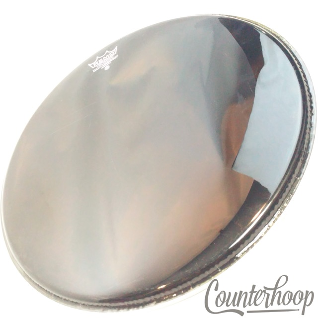 Remo 16" Floor Tom Drum Heads Ebony Ambassador Resonant/Batter Weatherking USA* — main photograph