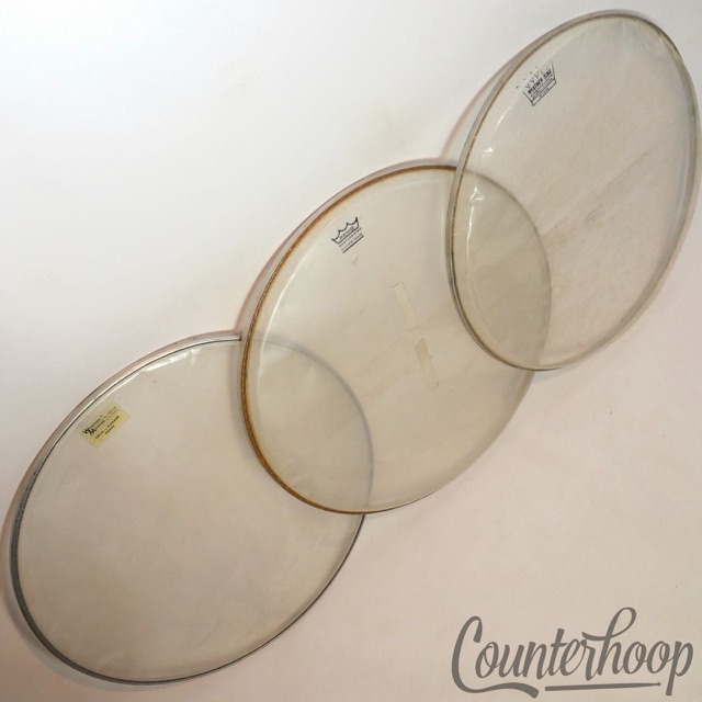 Remo 3x 15" Snare Drum Resonant Side Heads Emperor,Ambassador,Ludwig 60s Parade — main photograph