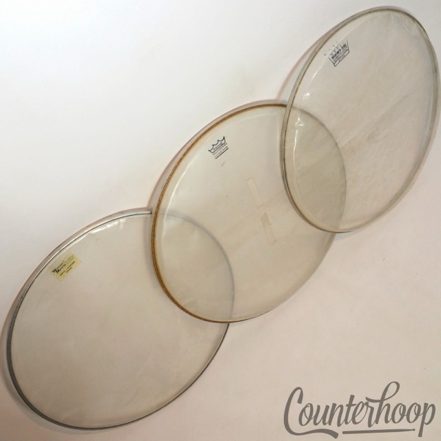 Remo 3x 15" Snare Drum Resonant Side Heads Emperor,Ambassador,Ludwig 60s Parade — main photograph