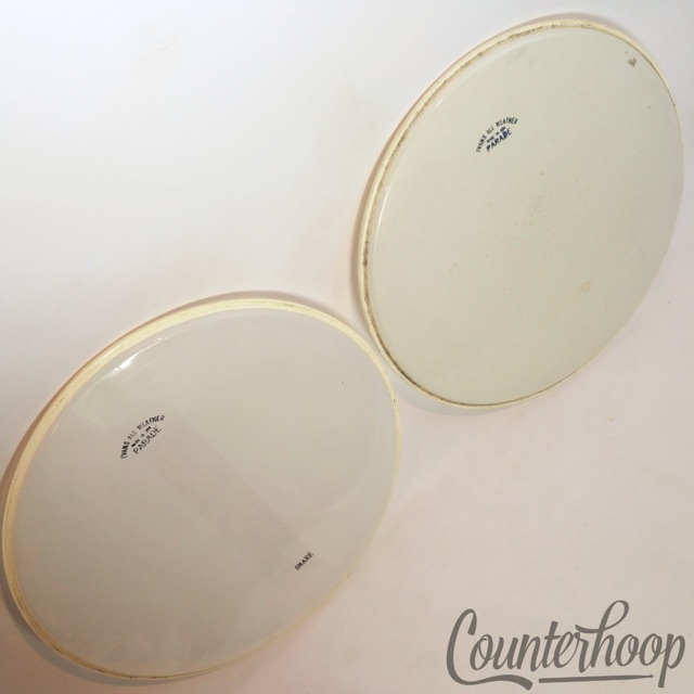 Evans 2x 15" Snare Drum Heads Vintage All Weather Parade USA Batter+Resonant USA — main photograph
