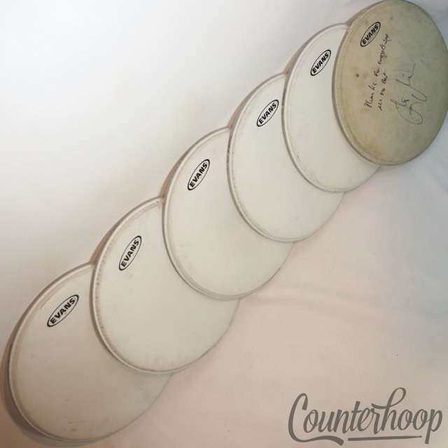 Evans 4x 14" Genera G1 Coated Snare/Tom Drum Batter Heads USA* — main photograph